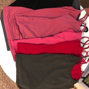 7 cami’s, 6 Express, 1 Banana Republic